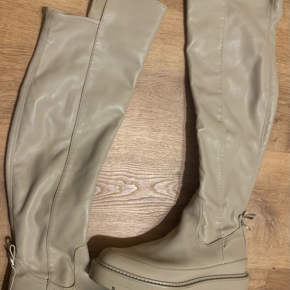 Sam Edelman Lerue Napa Leather Over the Knee Boots